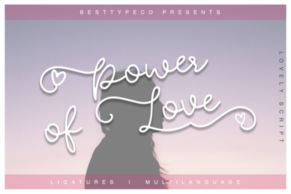 Power of Love Font - Featured Image