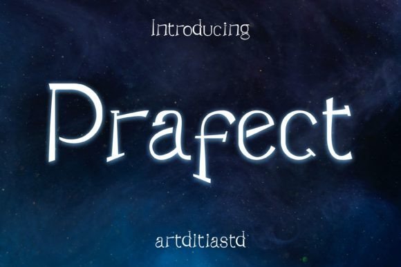 Prafect Font - Featured Image
