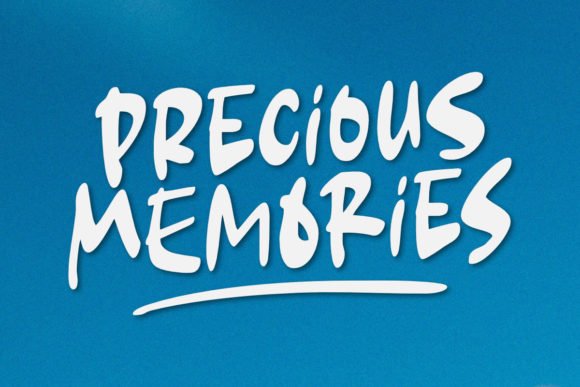 Precious Memories Font - Featured Image