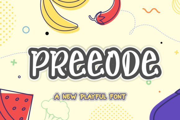 Preeode Font - Featured Image