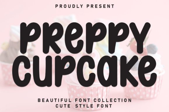 Preppy Cupcake Font - Featured Image