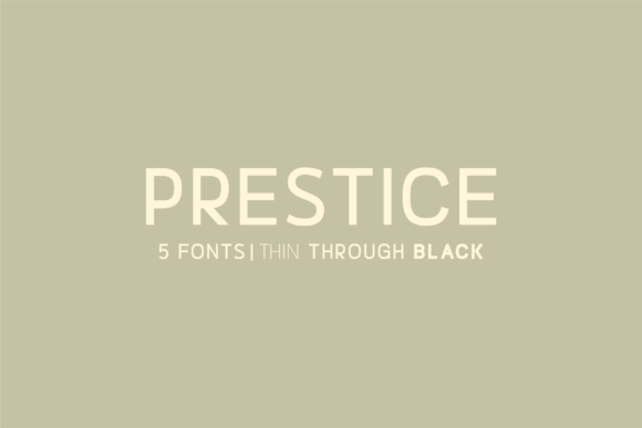 Prestice Font - Featured Image