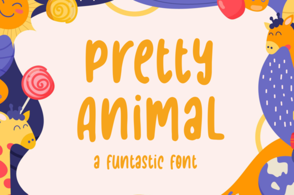 Pretty Animal Font - Featured Image