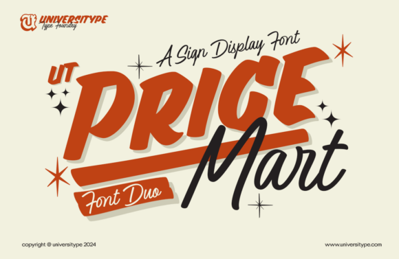 Price Mart Duo Font - Featured Image