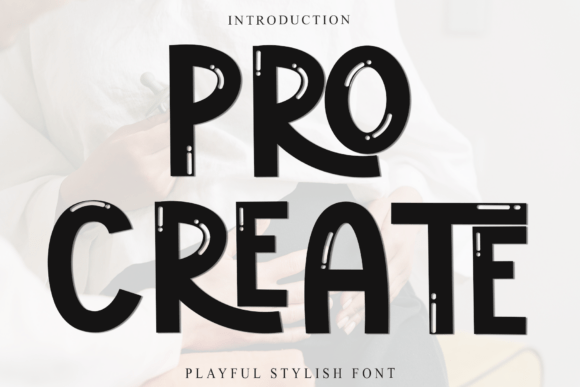 Pro Create Font - Featured Image