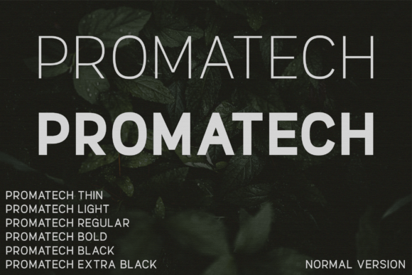 Promatech Font - Featured Image