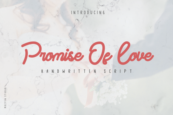 Promise of Love Font - Featured Image