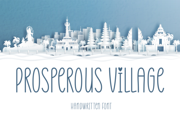 Prosperous Village Font - Featured Image
