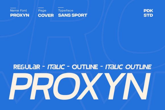 Proxyn Font - Featured Image