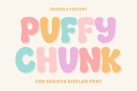 Puffy Chunk Font - Featured Image