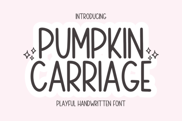 Pumpkin Carriage Font - Featured Image