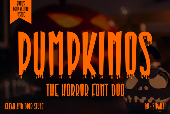 Pumpkinos Font - Featured Image