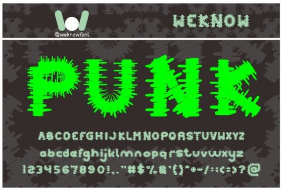Punk Font - Featured Image