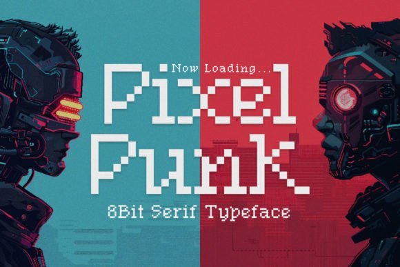 Punk Pixel Font - Featured Image
