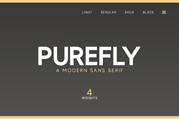 Purefly Font - Featured Image