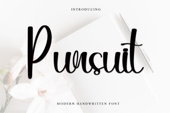 Pursuit Font - Featured Image