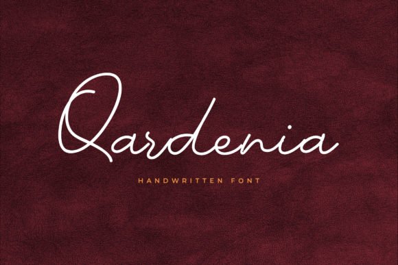 Qardenia Font - Featured Image