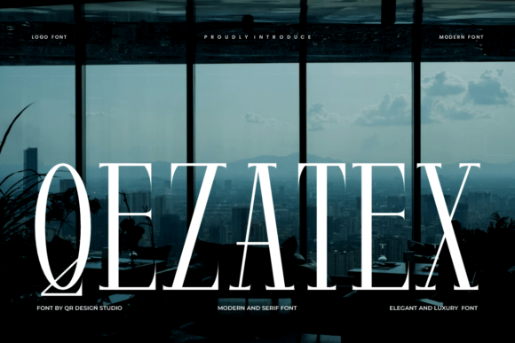Qezatex Font - Featured Image