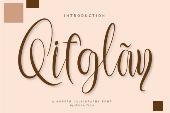 Qifglay Font - Featured Image