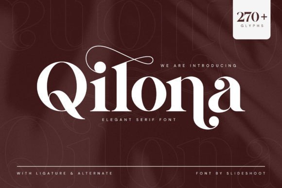 Qilona Font - Featured Image