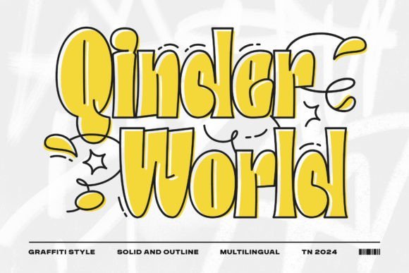 QinderWorld Font - Featured Image