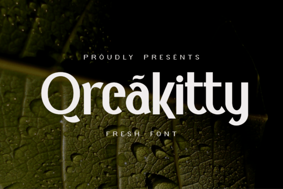 Qreakitty Font - Featured Image