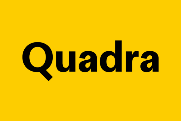 Quadra Font - Featured Image