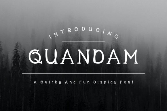 Quandam Font - Featured Image
