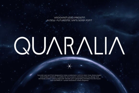 Quaralia Font - Featured Image