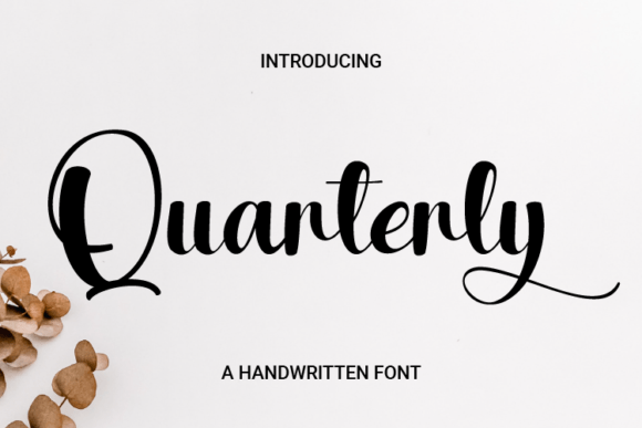 Quarterly Font - Featured Image