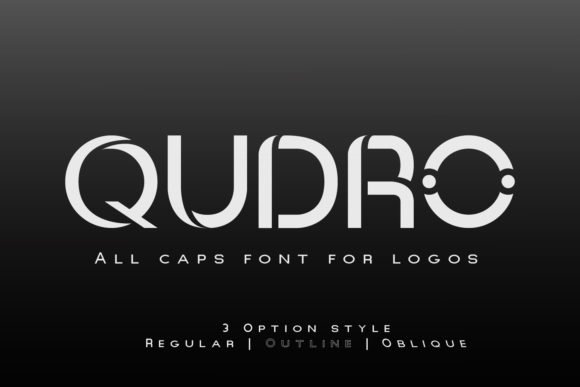 Qudro Font - Featured Image