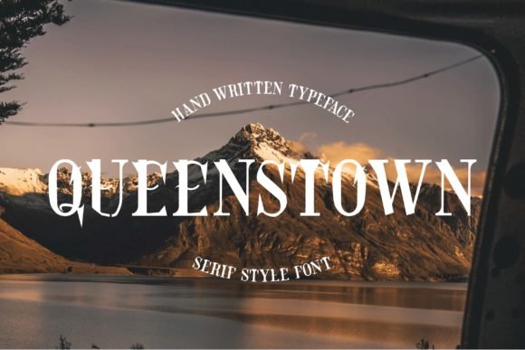 Queenstown Font - Featured Image