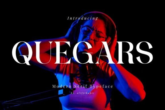 Quegars Font - Featured Image