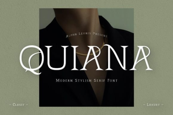 Quiana Font - Featured Image