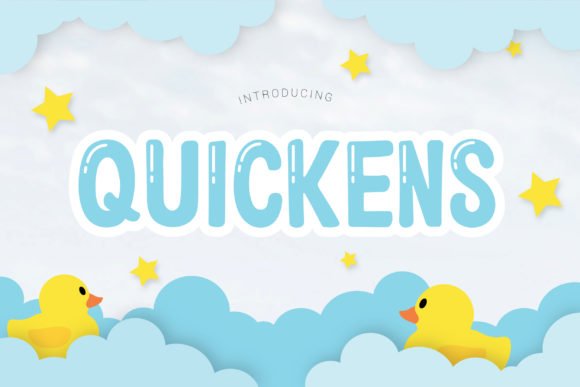 Quickens Font - Featured Image