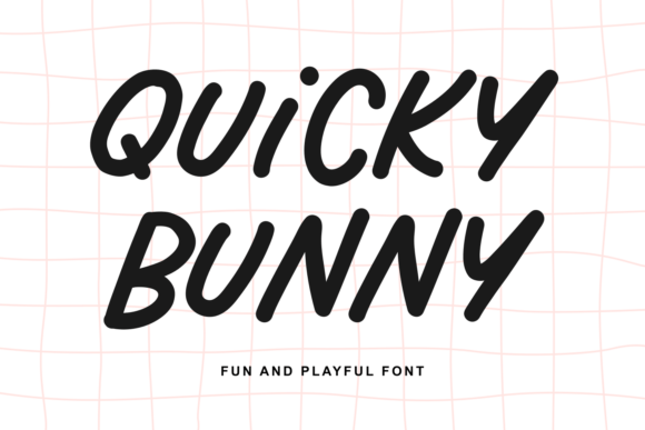 Quicky Bunny Font - Featured Image