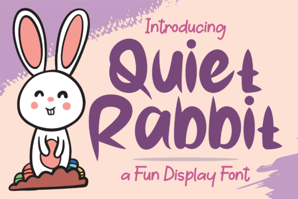 Quiet Rabbit Font - Featured Image
