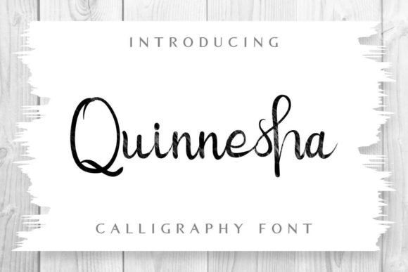 Quinnesha Font - Featured Image