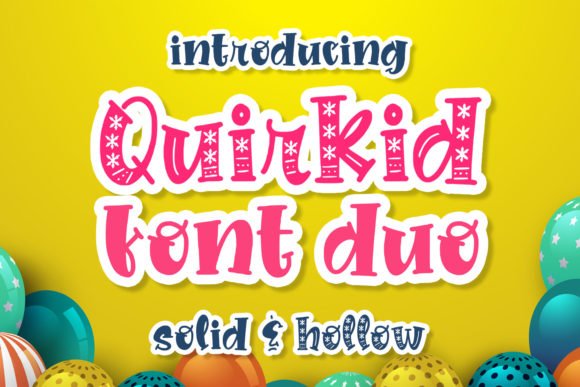Quirkid Font - Featured Image