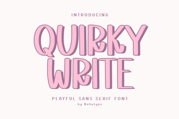 Quirky Write Font - Featured Image