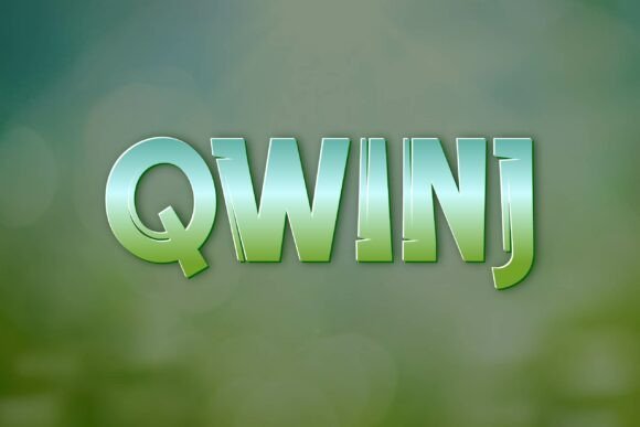 Qwinj Font - Featured Image