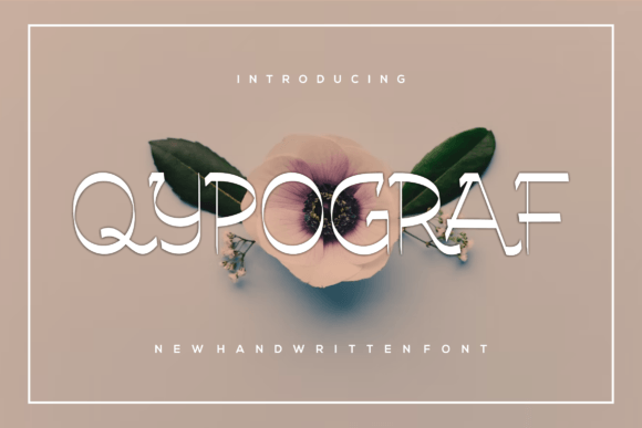 Qypograf Font - Featured Image