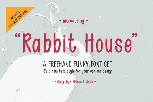 Rabbit House Font - Featured Image