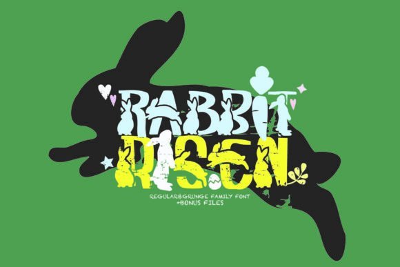 Rabbit Risen Font - Featured Image