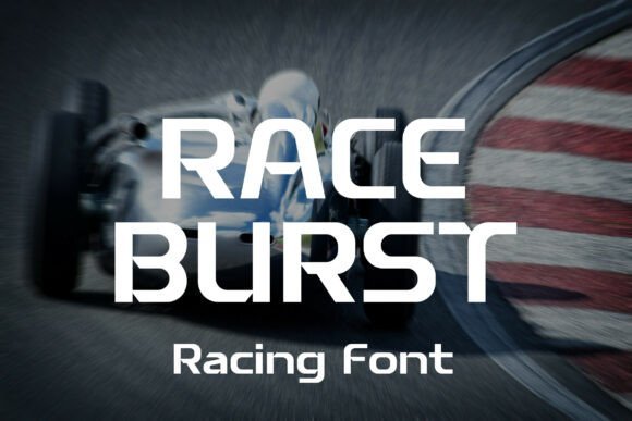 Raceburst Font - Featured Image