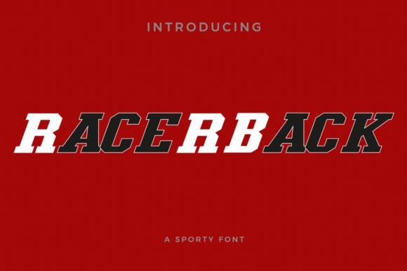 Racerback Font - Featured Image