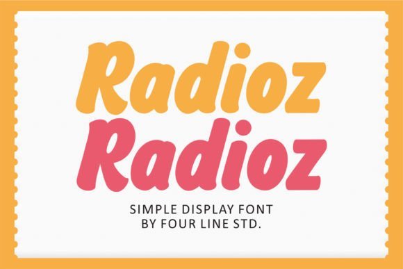 Radioz Font - Featured Image