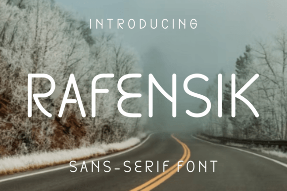 Rafensik Font - Featured Image