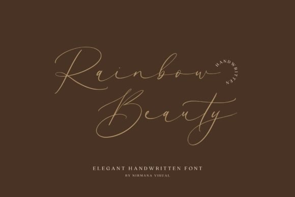 Rainbow Beauty Font - Featured Image