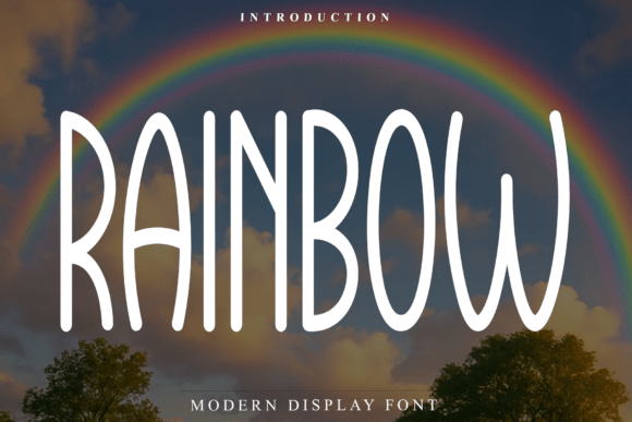 Rainbow Font - Featured Image
